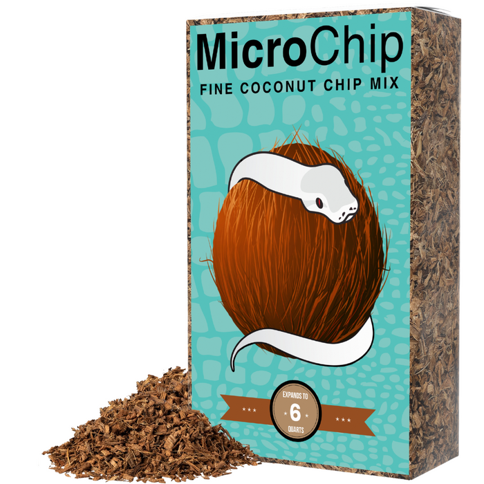 ReptiChip MicroChip Fine Ready to Use Coconut Chip Mix