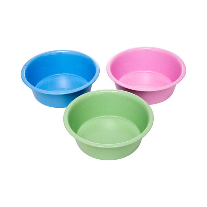 Country Living Set of 2 Coated Stainless Steel Heavy Dog Bowls - Ideal for Medium to Large Breeds