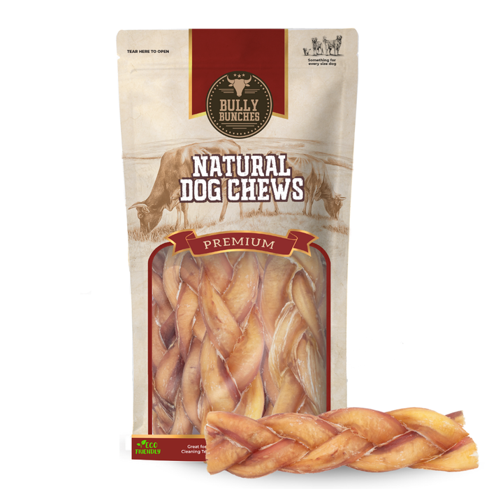 Bully Bunches 6 Inch Jumbo Braided Bully Stick