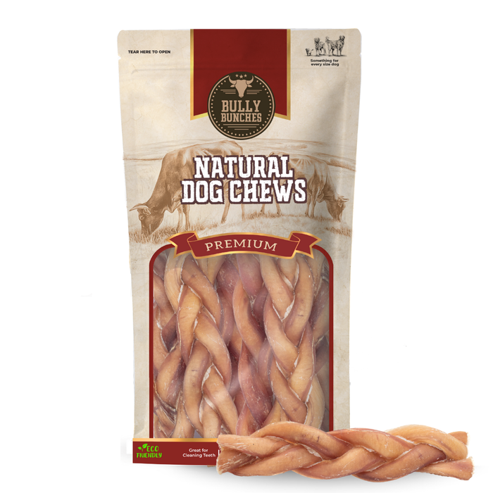 Bully Bunches 6 Inch Standard Braided Bully Stick