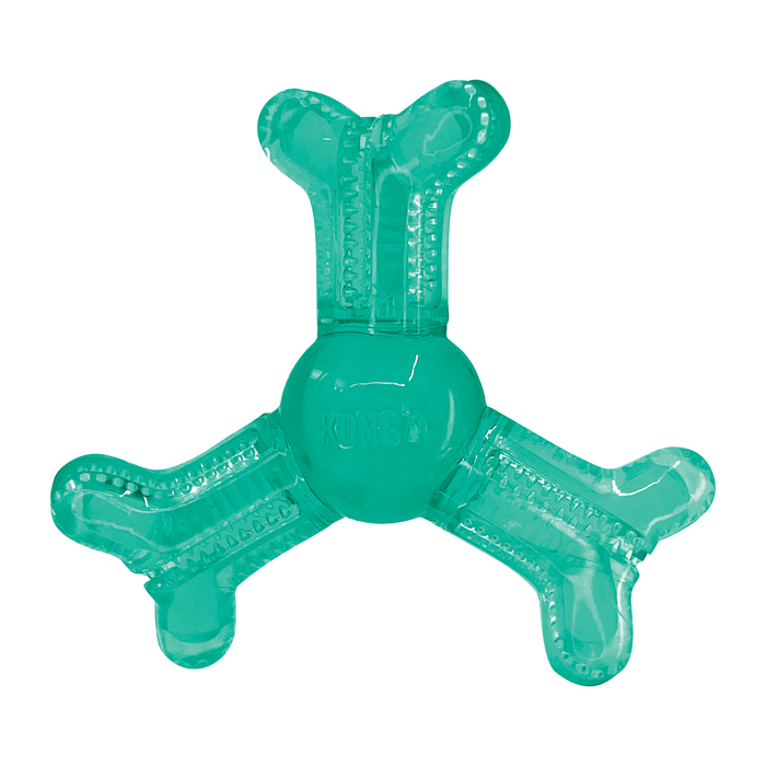 KONG Squeezz Dental Roller Bone Dog Chew XS/SM - 1 - Image 4