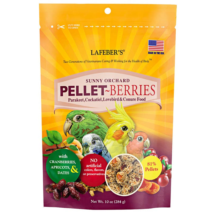 Lafeber Company Pellet-Berries Sunny Orchard Cockatiel Food 10oz