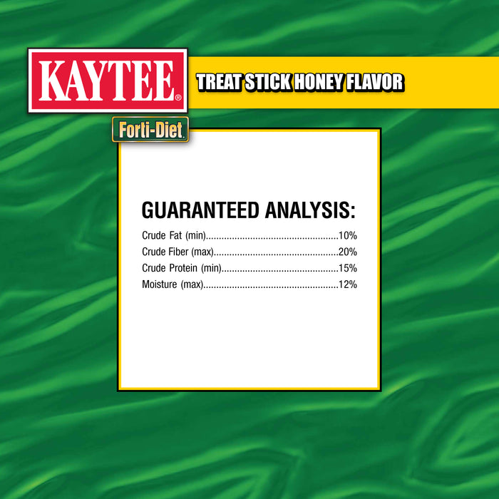 Kaytee Forti-Diet Cockatiel Honey Flavor Treat Stick Multi-Pack