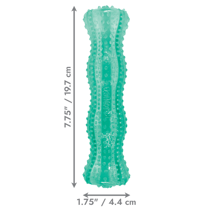 KONG Dental Squeezz Stick Dog Chew Teal MD - 2 - Image 5