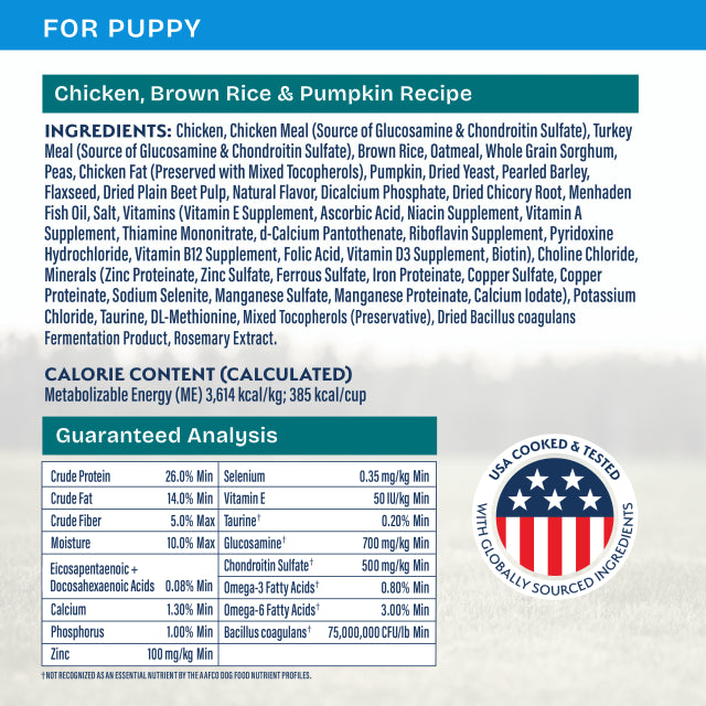 Natural Balance Pet Foods Health Protection Puppy Dry Dog Food Chicken, Rice & Pumpkin 4lb - 1 - Image 5