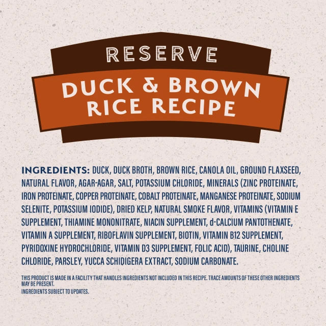 Natural Balance Pet Foods Limited Ingredient Reserve Canned Dog Food Duck & Brown Rice 13oz - 1 - Image 5