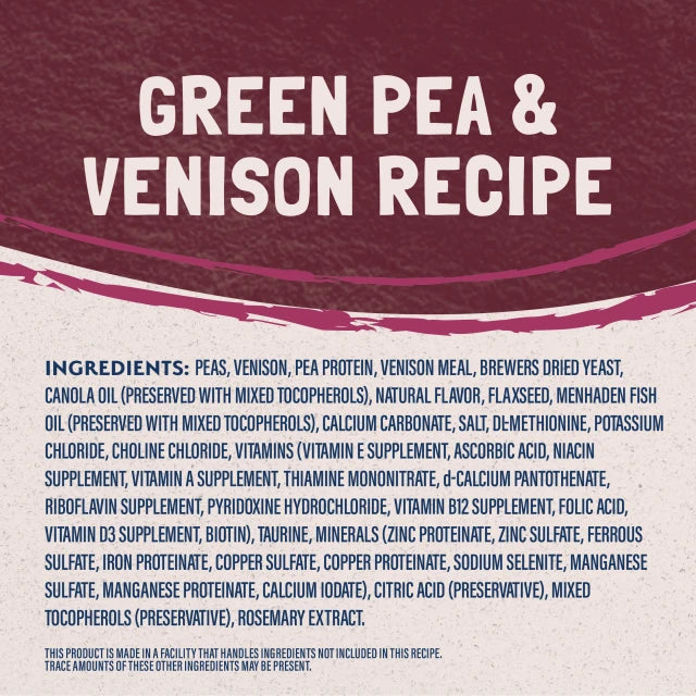 Natural Balance Pet Foods Limited Ingredient Reserve Grain Free Dry Cat Food Green Pea & Venison 4lb - 1 - Image 5