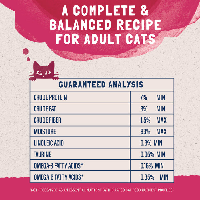 Natural Balance Pet Foods Original Ultra Platefulls Morsels in Gravy Wet Cat Food Pouch Salmon, Tuna, Chicken & Shrimp 3oz (Pack of 24)