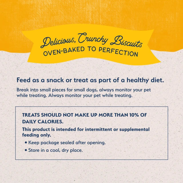 Natural Balance Pet Foods Rewards Bite-Size Crunchy Biscuits Small Breed Dog Treats Duck 8oz