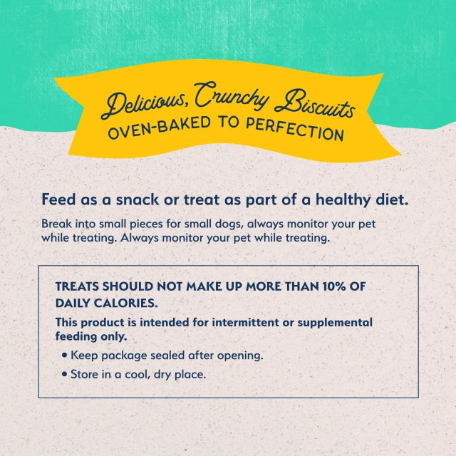 Natural Balance Pet Foods Rewards Bite-Size Crunchy Biscuits Small Breed Dog Treats Chicken 8oz
