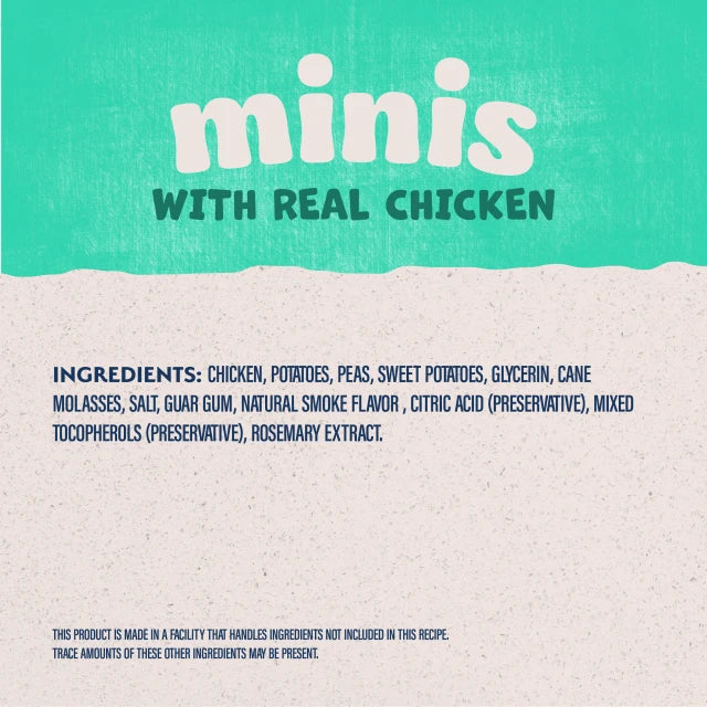 Natural Balance Pet Foods Rewards Minis Soft & Meaty Dog Treats Chicken 5.3oz