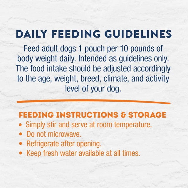 Natural Balance Pet Foods Original Ultra Platefulls Wet Dog Food Pouch Savory Duck & Pumpkin Recipe 9oz (Pack of 12)