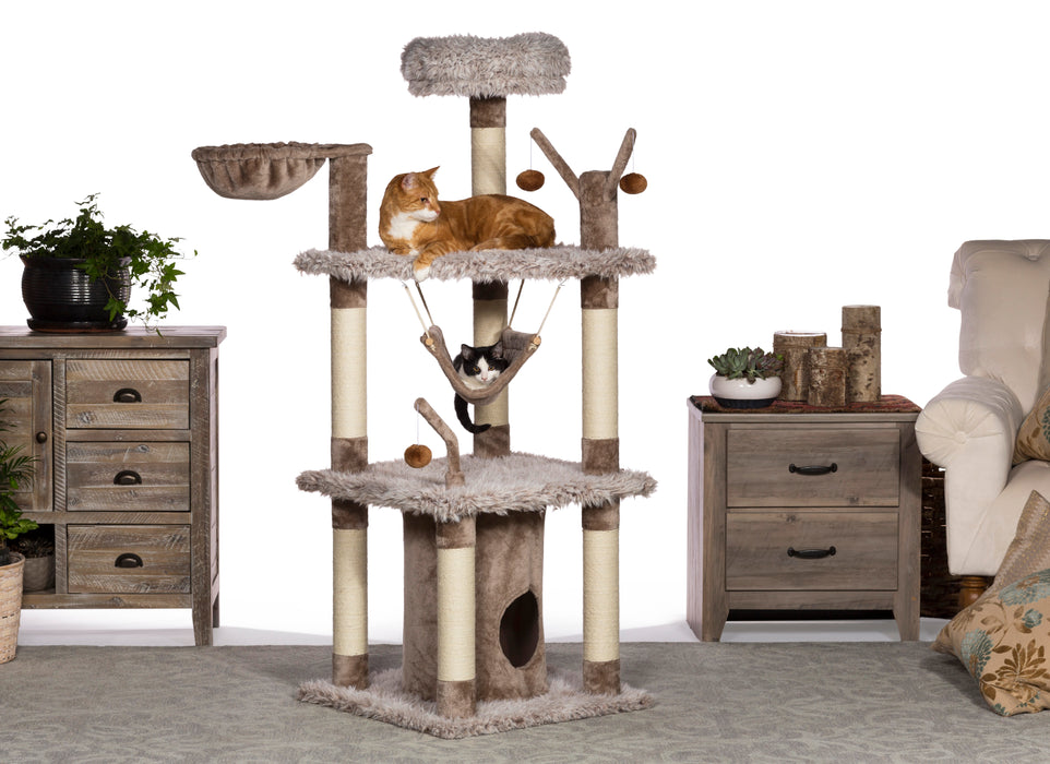 Prevue Pet Products Kitty Power Paws Siberian Mountain Cat Tree