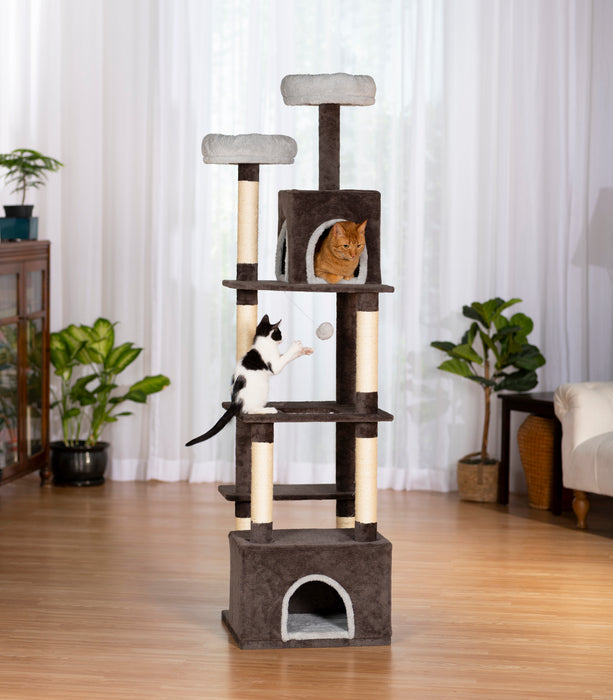 Prevue Pet Products Greycastle Estates Cat Tower