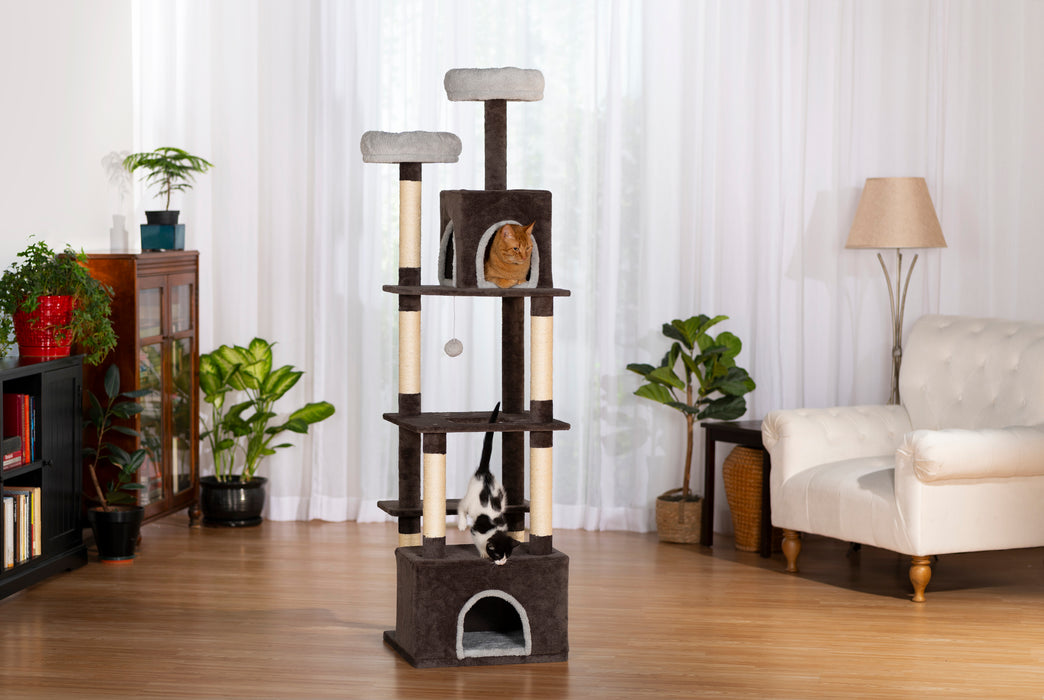 Prevue Pet Products Greycastle Estates Cat Tower
