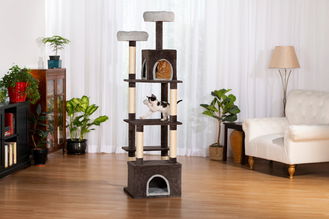 Prevue Pet Products Greycastle Estates Cat Tower