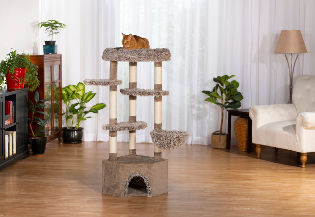 Prevue Pet Products Great Dunes Mountain Cat Tower