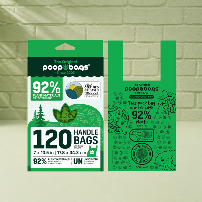 The Original Poop Bags Handle Tie Poop Bags