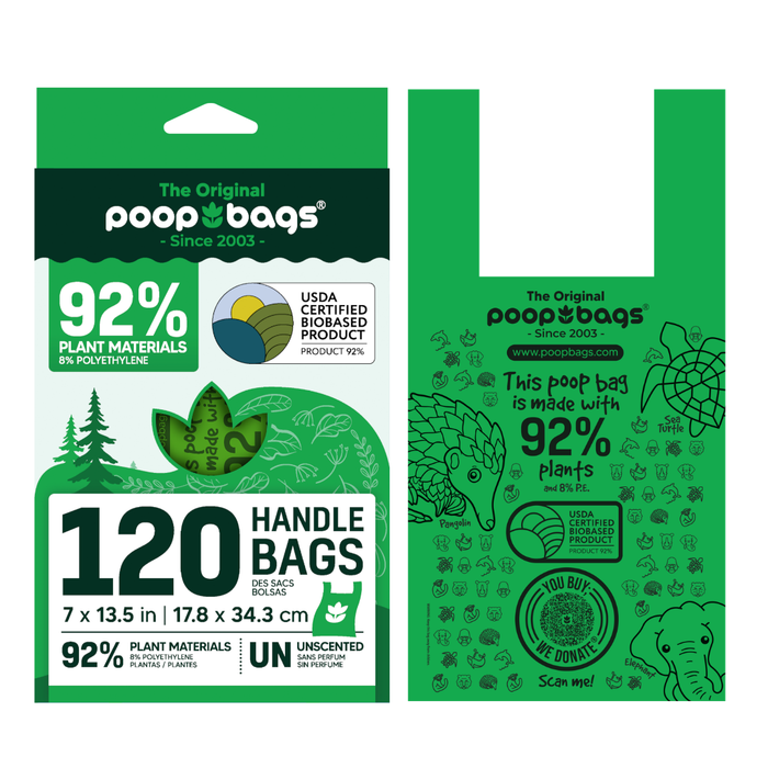 The Original Poop Bags Handle Tie Poop Bags