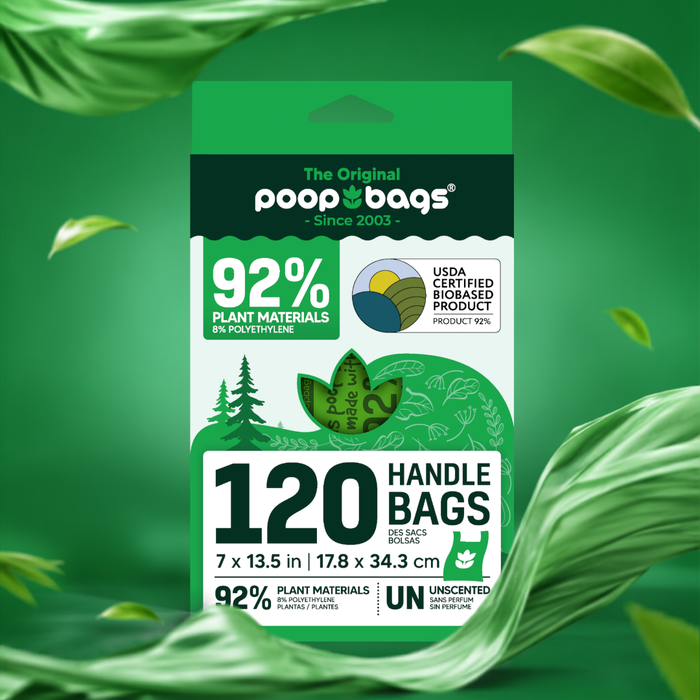 The Original Poop Bags Handle Tie Poop Bags