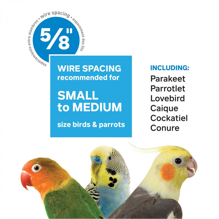 Prevue Pet Products Scrollwork Bird Cage