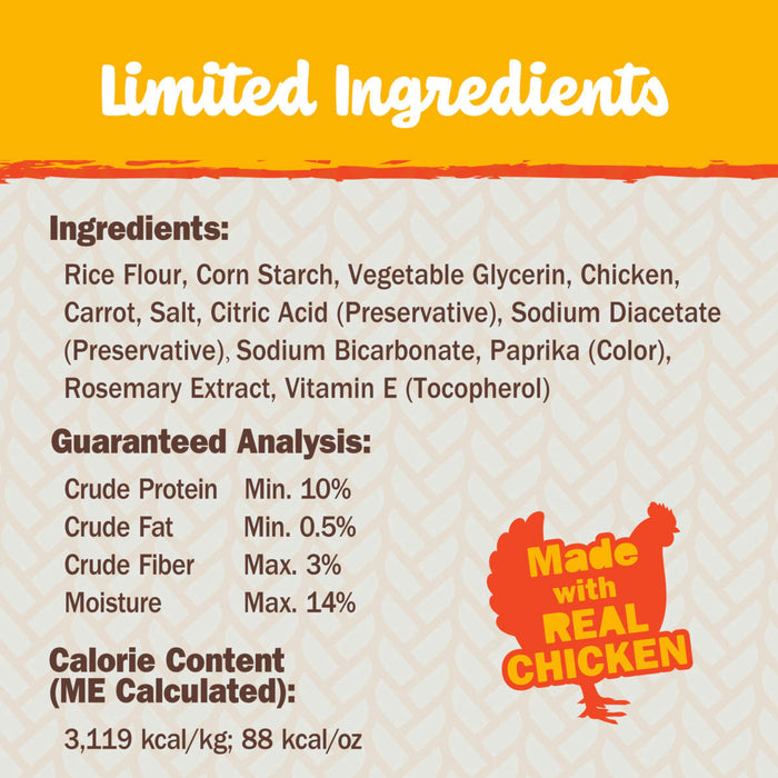 Cadet Chewalicious Chewy 'N Crunchy Rawhide-Free Natural Spirals Chicken (3 Count)