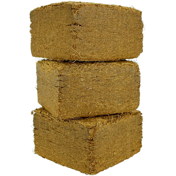 Komodo Living Natural Coconut Coir Reptile Bedding Brick 6pk