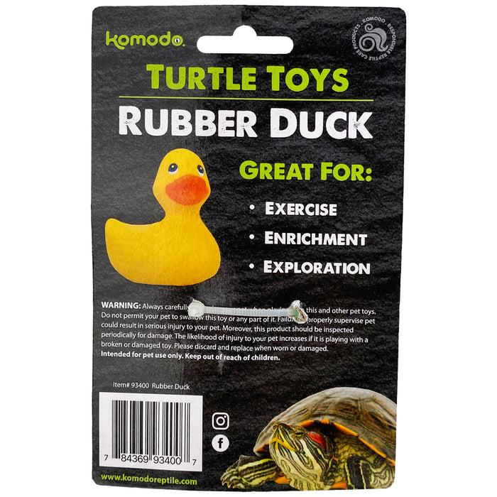 Komodo Rubber Duck Turtle Toys Assorted 2in