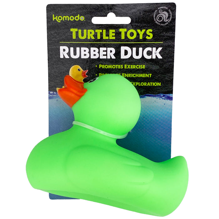 Komodo Rubber Duck Turtle Toys Assorted 2in