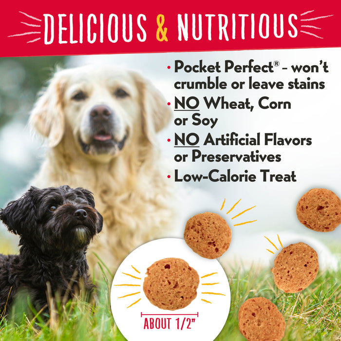 Charlee Bear Grain Free Crunch Dog Treats Turkey, Sweet Potato & Cranberry 8oz