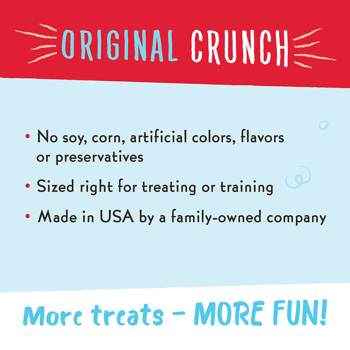 Charlee Bear Original Crunch Dog Treats Chicken Liver 16oz