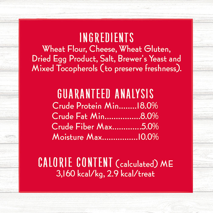 Charlee Bear Original Crunch Dog Treats Cheese & Egg 16oz