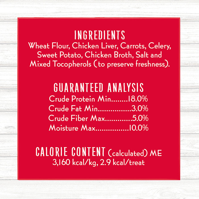 Charlee Bear Original Crunch Dog Treats Chicken Soup 16oz