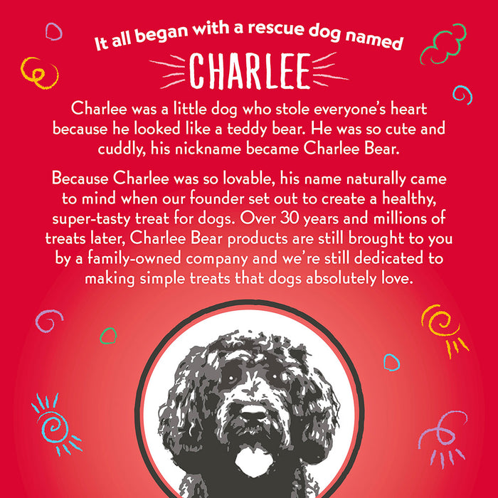 Charlee Bear Original Crunch Dog Treats Chicken Soup 16oz