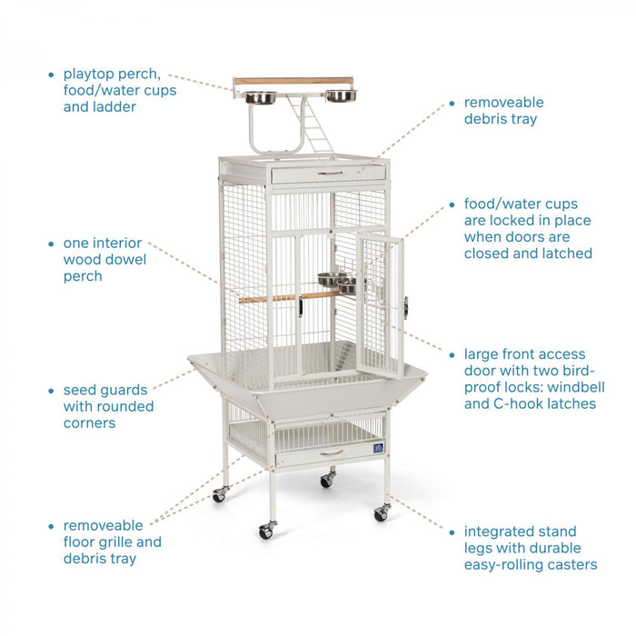 Prevue Pet Products Playtop 18" Bird Home