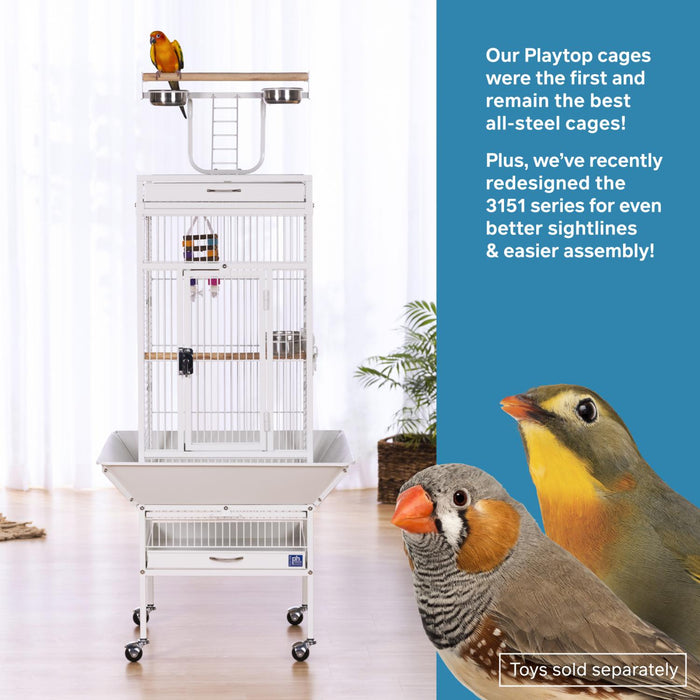 Prevue Pet Products Playtop 18" Bird Home