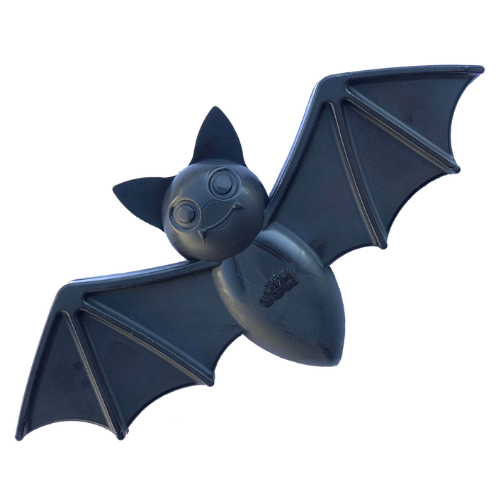 SodaPup Vampire Bat Ultra Durable Nylon Dog Chew Toy for Aggressive Chewers- Black