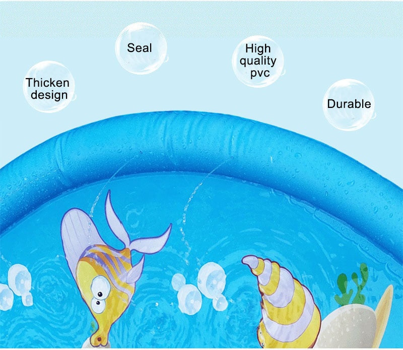 Furr Baby Gifts Pet Dog Sprinkler Pad Play Cooling Mat
