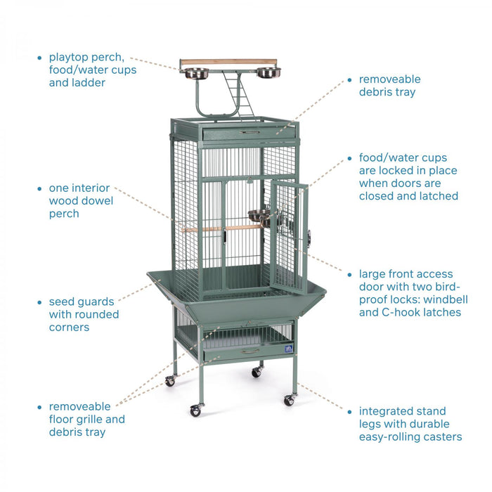 Prevue Pet Products Playtop 18" Bird Home