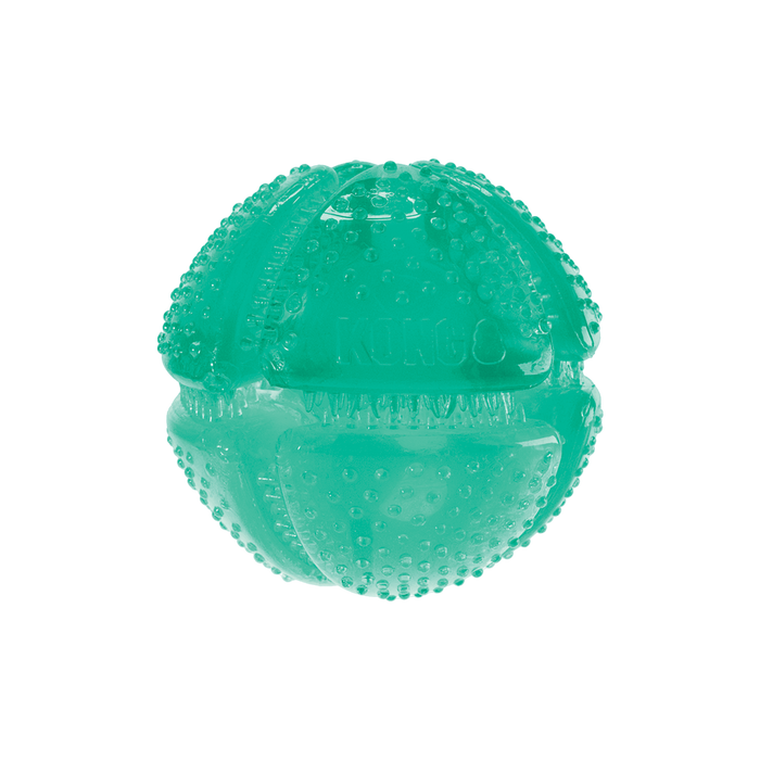 KONG Dental Squeezz Ball Dog Chew Teal MD - 1 - Image 6