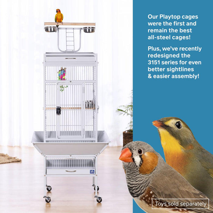 Prevue Pet Products Playtop 18" Bird Home