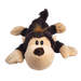 KONG Cozie Spunky Monkey Plush Dog Toy Brown MD - Image 6