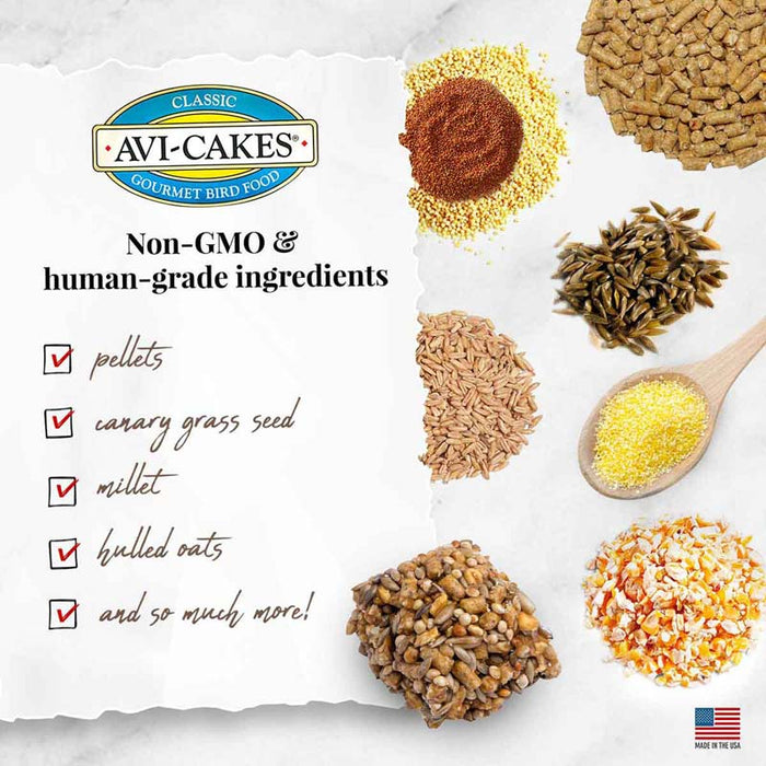 Lafeber Company Classic Avi-Cakes Macaw-Cockatoo Treat 1lb