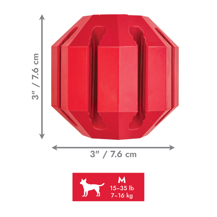 KONG Stuff-A-Ball Dog Toy Red MD - 1 - Image 12