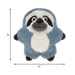 KONG Snuzzles Kiddos Dog Toy Sloth SM - 1 - Image 4