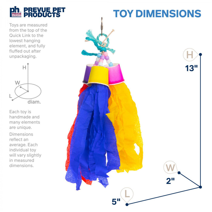 Prevue Pet Products Playfuls™ Rocket Tails Bird Toy