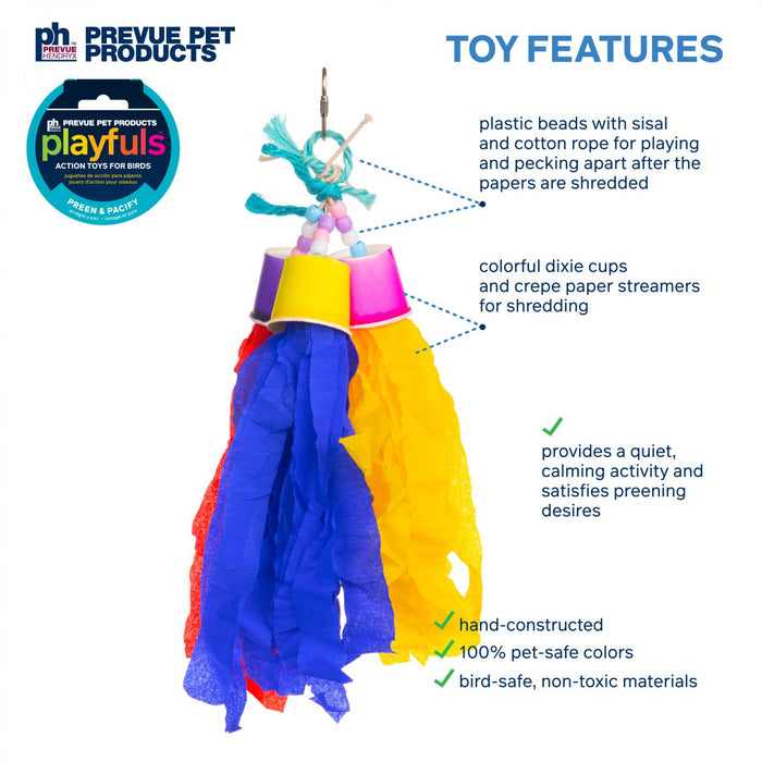 Prevue Pet Products Playfuls™ Rocket Tails Bird Toy
