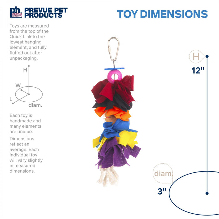 Prevue Pet Products Playfuls Bow Dangles Bird Toy