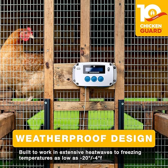 ChickenGuard PRO Automatic Chicken Coop Door PRO Opener PRO