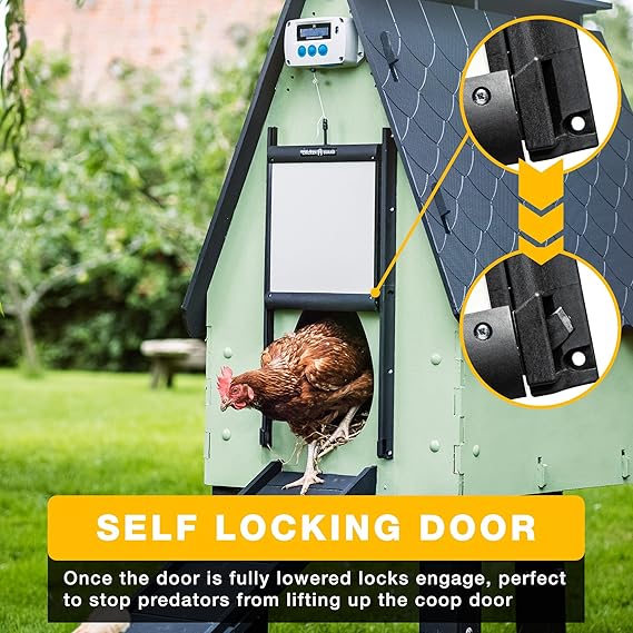 ChickenGuard Automatic Chicken Coop Door Openers & Combi Kits (PRO + Locking Door Kit)